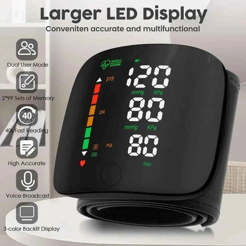 Automatic Wrist Blood Pressure Monitor