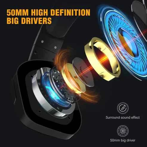 Gaming Headset RGB Wired Computer Headset PS4 Headset