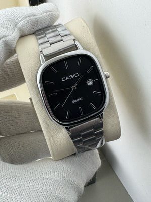O'Zone Casio Vintage Watch | Silver-Black - O'ZONE