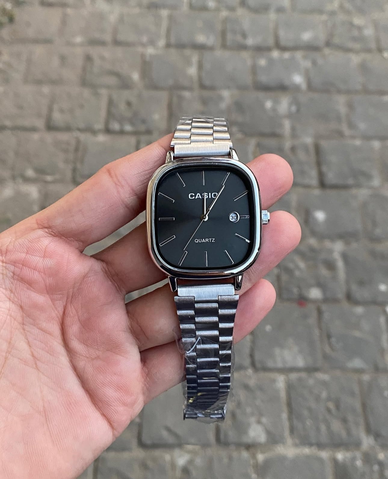 O'Zone Casio Vintage Watch | Silver-Black - O'ZONE