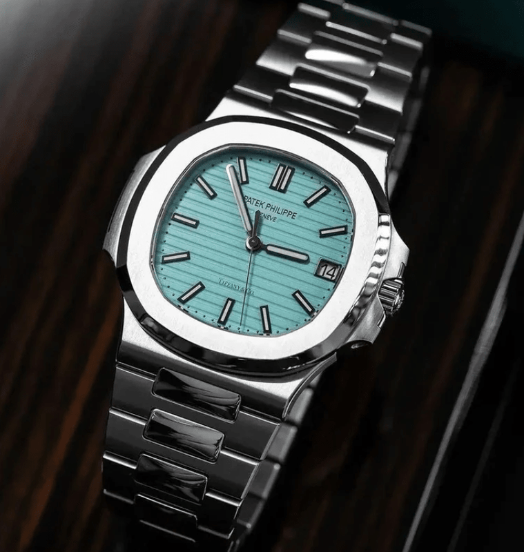 Patek Philippe X Tiffany & Co - Nautilus 5711 In Tiffany Blue