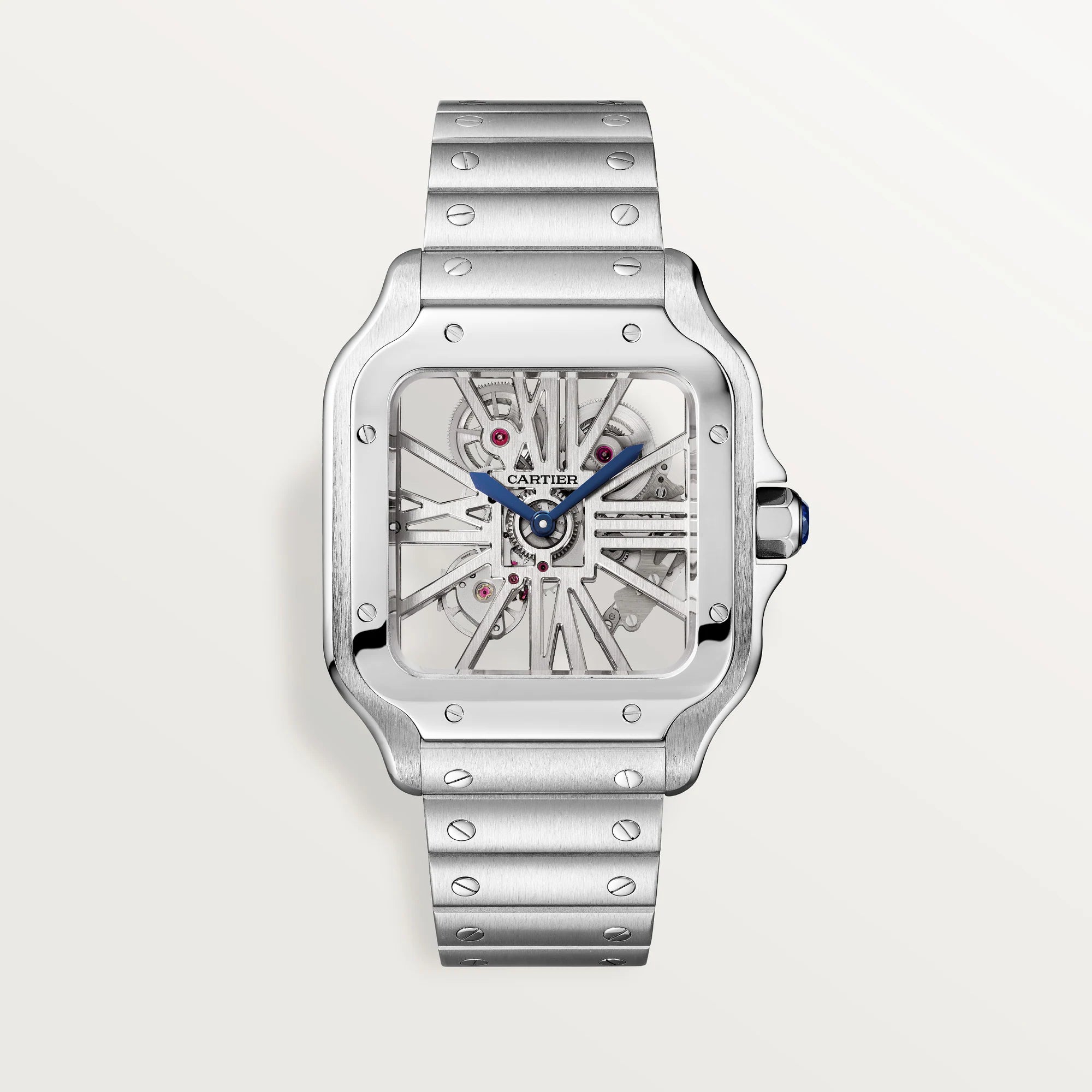 Santos de Cartier Skeleton Watch - Timeless Elegance and Precision