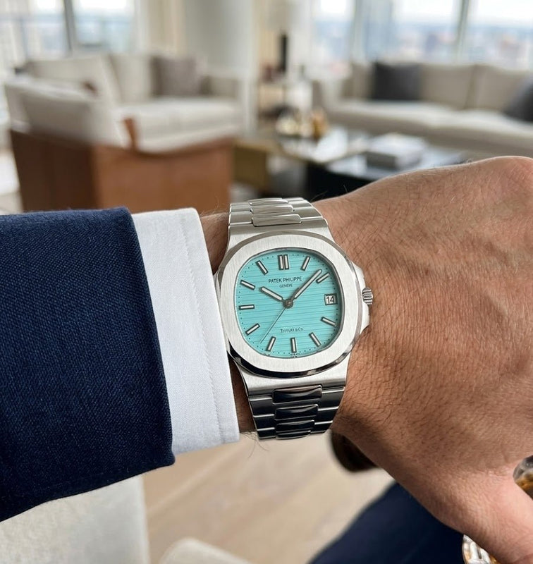 Patek Philippe X Tiffany & Co - Nautilus 5711 In Tiffany Blue