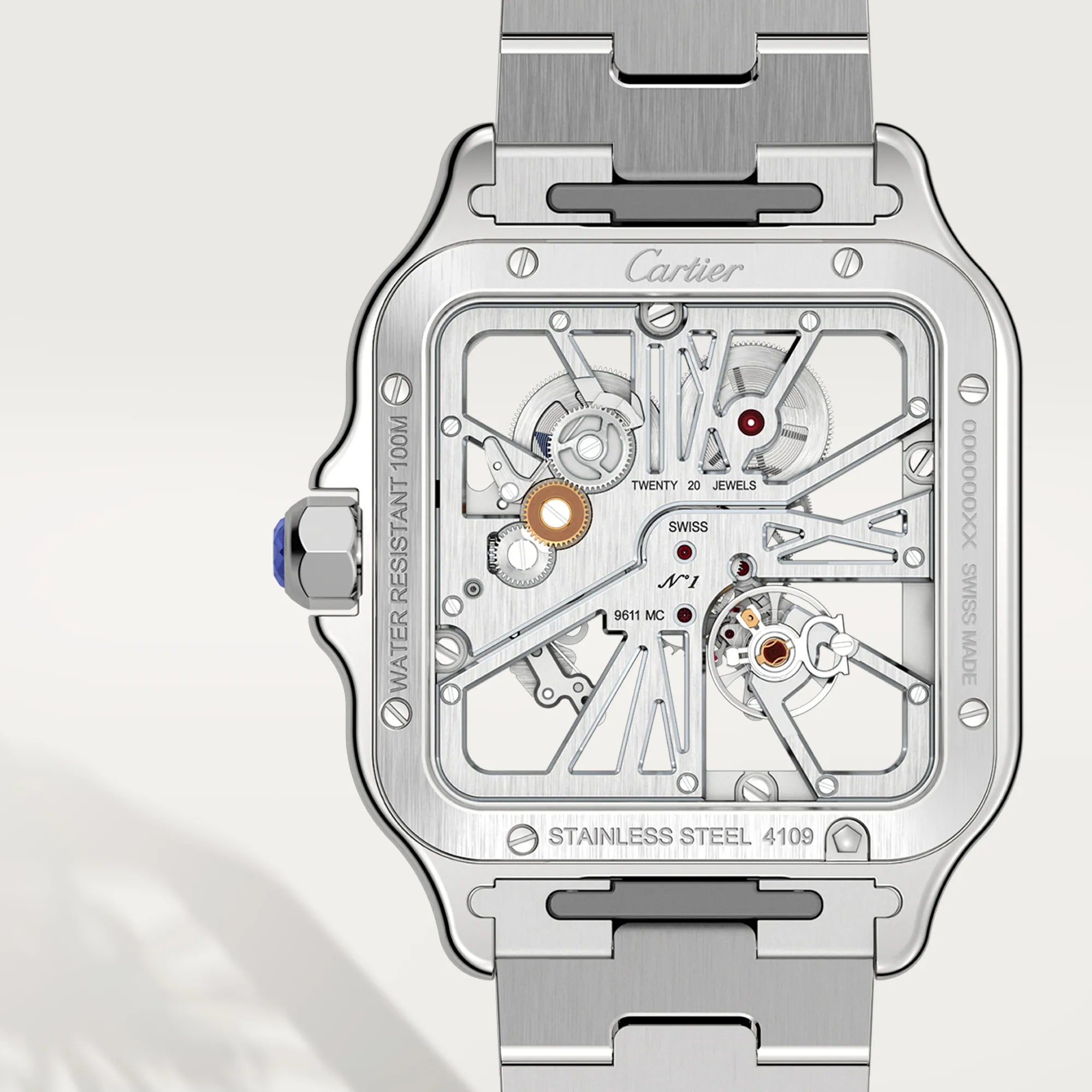 Santos de Cartier Skeleton Watch - Timeless Elegance and Precision