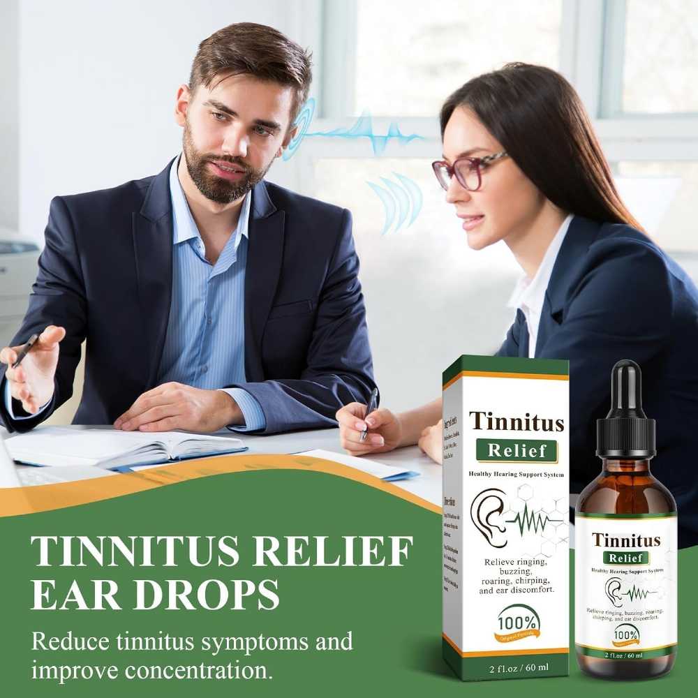 Tinnitus Relief Drops – 100% Herbal Formula || قطرات لتخفيف طنين الأذن – تركيبة عشبية 100%