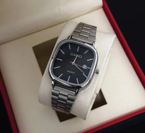 O'Zone Casio Vintage Watch | Silver-Black - O'ZONE