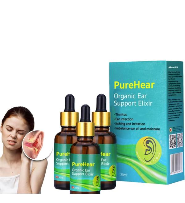 Ouhoe - PureHear Organic Ear Support Elixir || إكسير بيوهير العضوي للعناية بالأذن