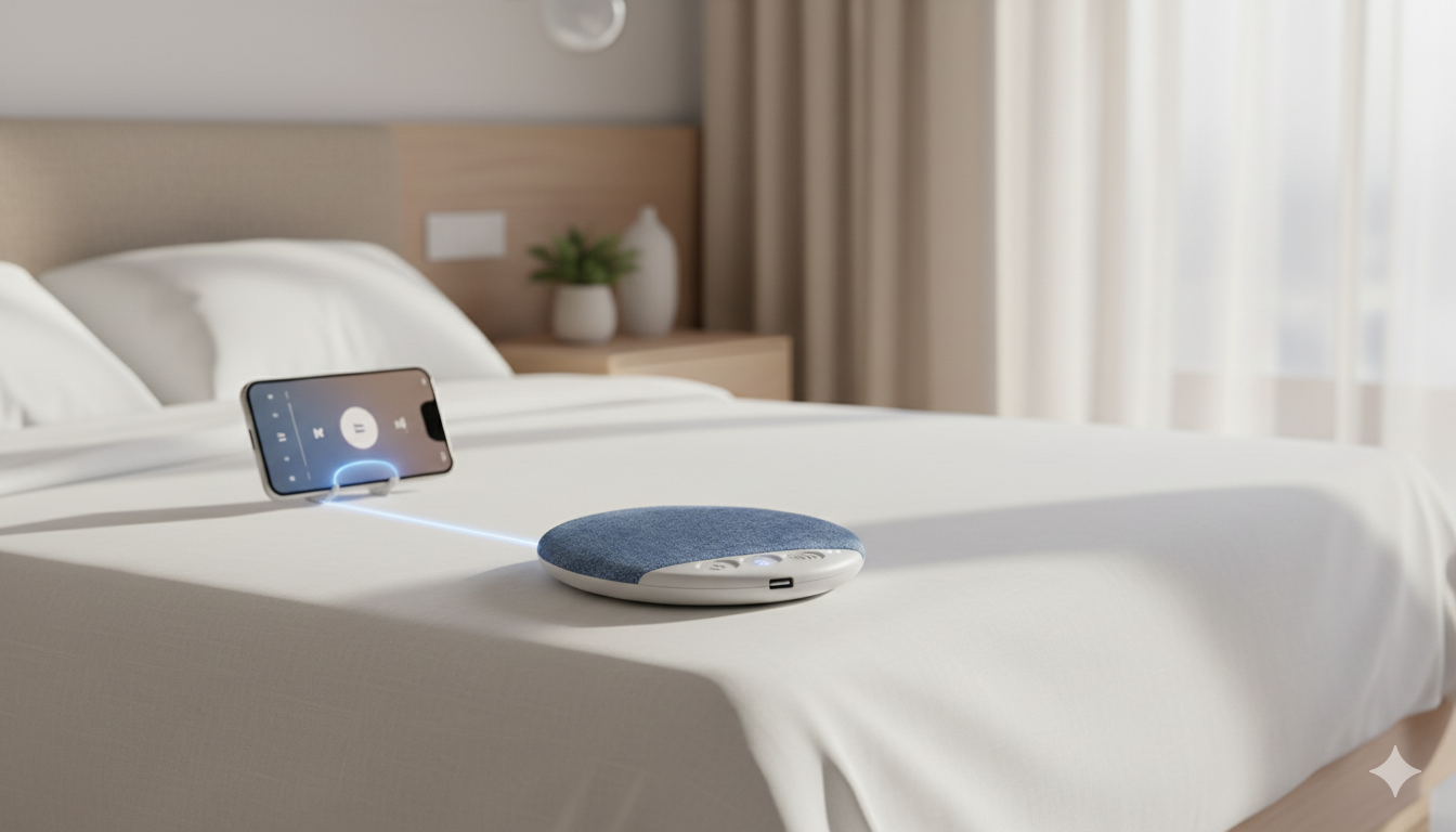 Bluetooth Pillow Speaker for Ultimate Relaxation and Sleep Comfort