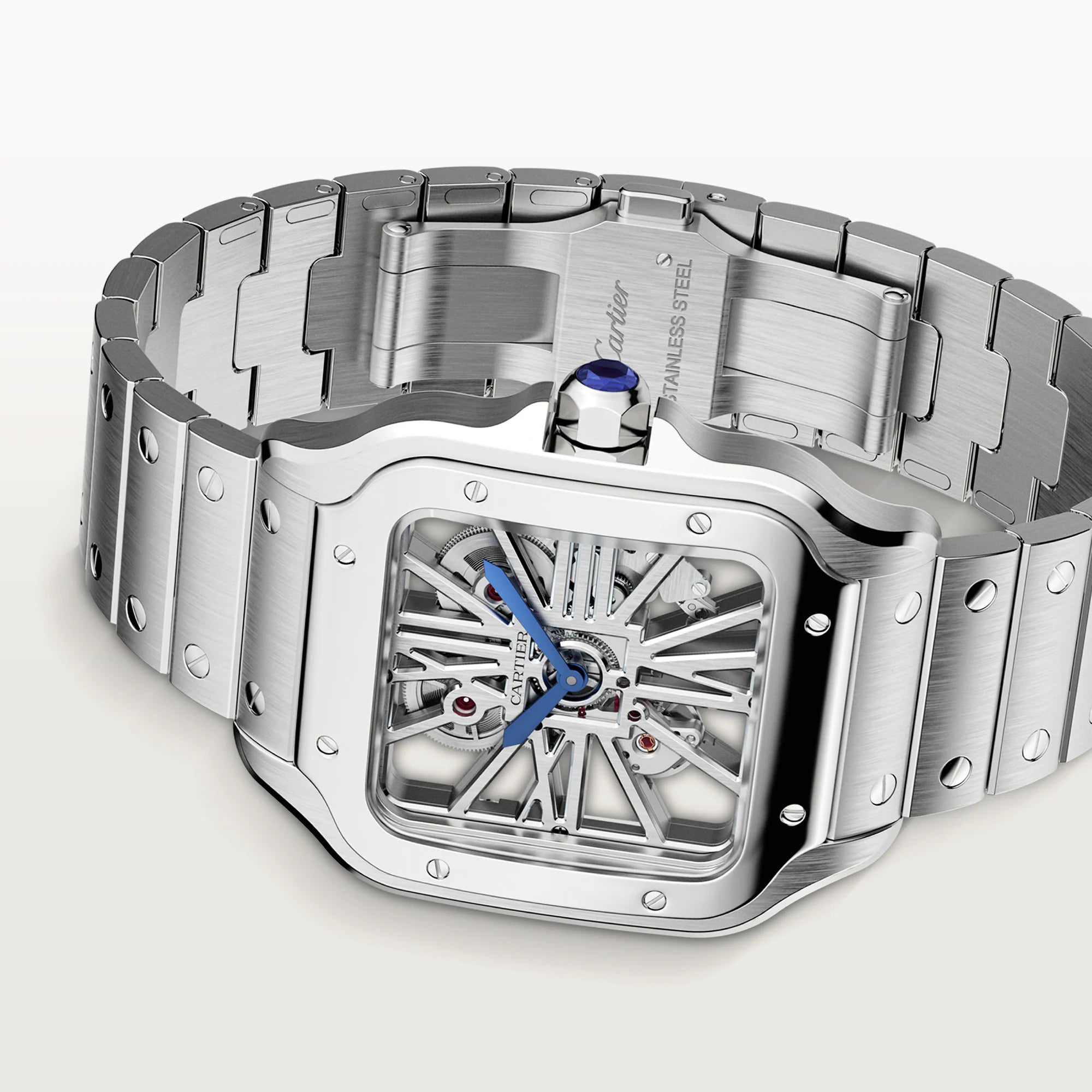 Santos de Cartier Skeleton Watch - Timeless Elegance and Precision